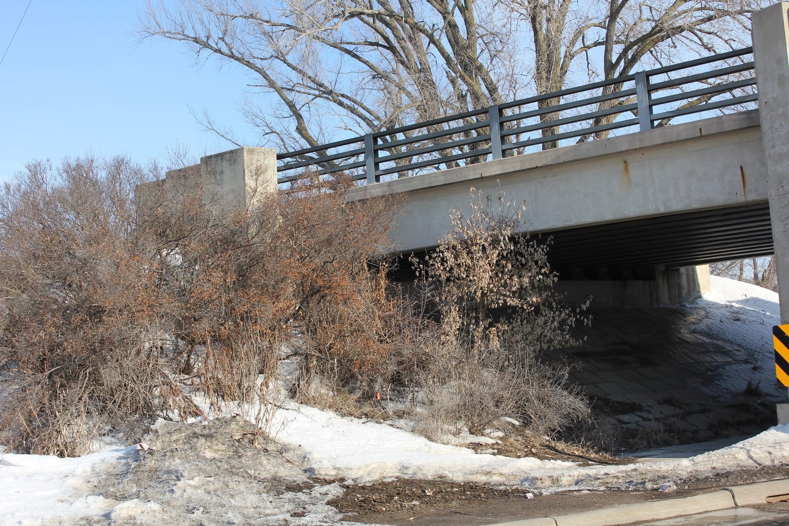 West abutment